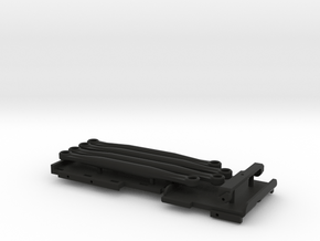 Chassis Parts for Micro Shark Conversion JLU + C10 in Black Natural Versatile Plastic