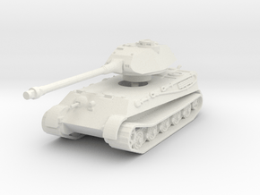 Tiger II P (no Skirts) 1/144v in White Natural Versatile Plastic