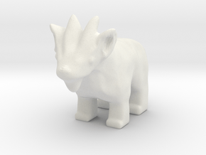 Chibi Goat in White Natural Versatile Plastic