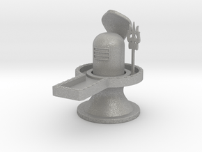 Lord Shiva Lingam Free 3D Model STL-KtkaRaj in Aluminum