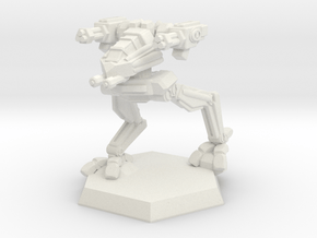 IA2-A Light Mech in White Natural Versatile Plastic: Small