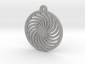 KTPD01 Spiral Die Cutting Pendant Jewelry in Aluminum