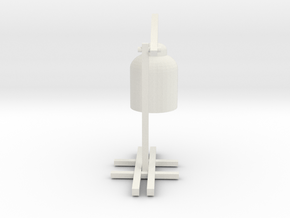 very cool table lamp in White Natural Versatile Plastic: Small