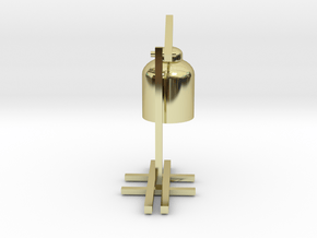 very cool table lamp in 18k Gold Plated Brass: Small