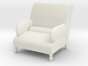 very cool chair in White Natural Versatile Plastic: Medium