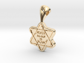 Never Again Is Now in 14K Yellow Gold