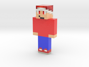Giftkrepel | Minecraft toy in Glossy Full Color Sandstone