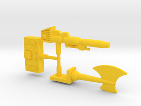Optimus Prime Action Master Kit in Yellow Processed Versatile Plastic: Medium