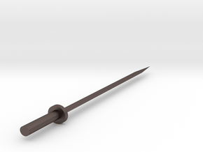 Sword in Polished Bronzed-Silver Steel: Medium