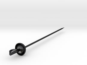 rapier in Polished and Bronzed Black Steel