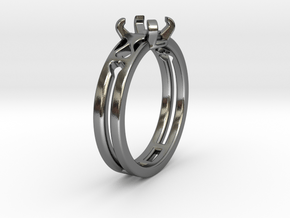 Gift Ring in Polished Silver
