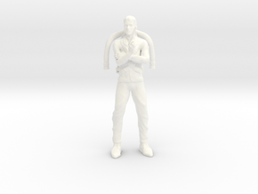 James Bond - Sean Connery - Jet Pack ICON in White Processed Versatile Plastic
