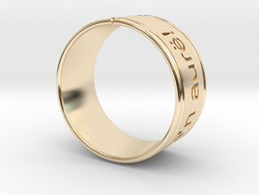 elven ring in 14K Yellow Gold