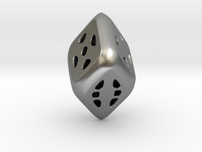 D6 Diamond in Natural Silver