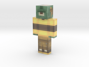 GuardianInASuit | Minecraft toy in Glossy Full Color Sandstone