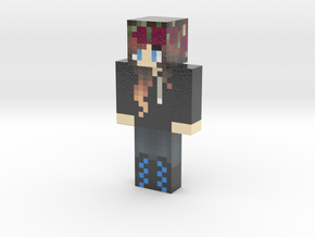 EveryDay Fox | Minecraft toy in Glossy Full Color Sandstone