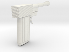 James Bond Golden Gun 1 Piece in White Natural Versatile Plastic