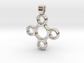 Circles [pendant] in Platinum