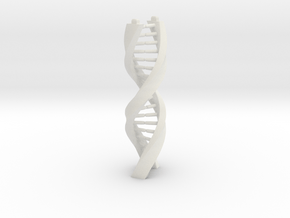 Stackable DNA in White Natural Versatile Plastic