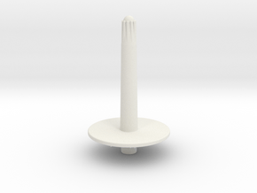 sewing_machine_parts_rocketeer_spool in White Premium Versatile Plastic