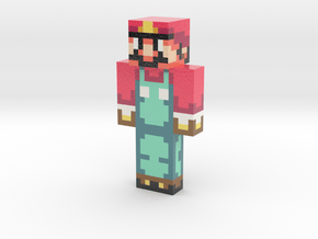 2019_10_18_mario-13572353 | Minecraft toy in Glossy Full Color Sandstone