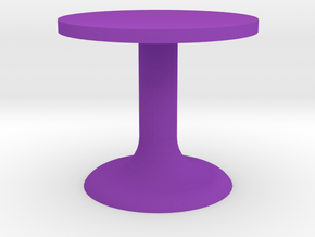 Round Chair in Purple Processed Versatile Plastic