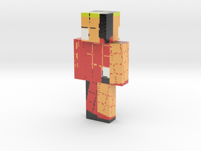 unnamed | Minecraft toy in Glossy Full Color Sandstone