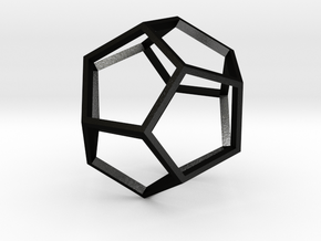 GMTRX lawal v3 skeletal dodecahedron  in Matte Black Steel