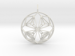 Mystical Magus (Domed) in White Natural Versatile Plastic