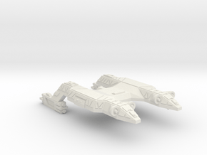 3788 Scale Lyran Refitted Panther-S (CLS) CVN in White Natural Versatile Plastic