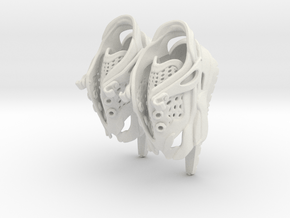 Girl-butterfly-ballet-sneaker in White Natural Versatile Plastic