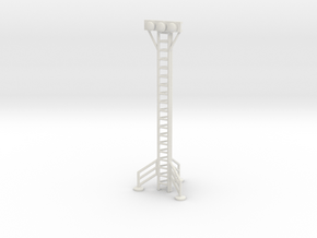Space 1999 Hangar Light Tower - Dinky Scale in White Natural Versatile Plastic
