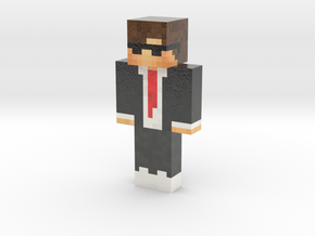 _MisterAwesome_ | Minecraft toy in Glossy Full Color Sandstone