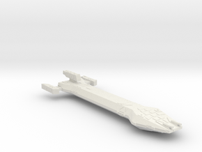3788 Scale Hydran Lord Marshal Command Cruiser in White Natural Versatile Plastic