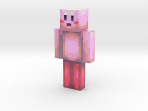 kirby10532769 | Minecraft toy in Glossy Full Color Sandstone