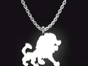 LEO for 7/23~8/22 birth.  in Polished Bronzed Silver Steel