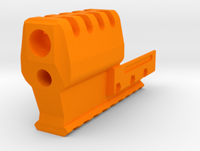 J.W. Frame Mounted Compensator 9-Slots for USP-C in Orange Processed Versatile Plastic
