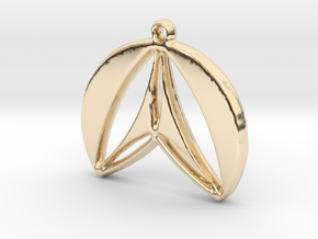  Pendant in 14K Yellow Gold: Small