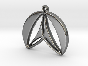  Pendant in Polished Silver: Small
