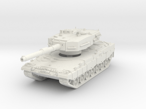 Leopard 2A4 1/87 in White Natural Versatile Plastic