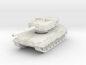 Leopard 2A4 1/76 in White Natural Versatile Plastic