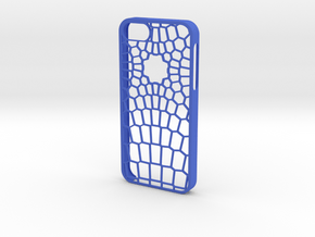 Vertex IPhone 5/5s Case in Blue Processed Versatile Plastic