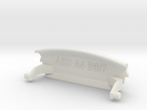 Audi A4 B6 armrest lid standart in White Natural Versatile Plastic