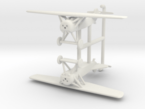 1/200 Fokker E.V (D.VIII) x2 in White Natural Versatile Plastic