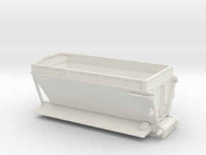 1/50th Etnyre live bottom straight truck body in White Natural Versatile Plastic