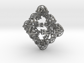 Fractal Geom TF4 in Natural Silver