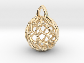 COSMIC earring in 14k Gold Plated Brass