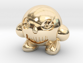 Sans-Kirby in 14K Yellow Gold: Extra Small