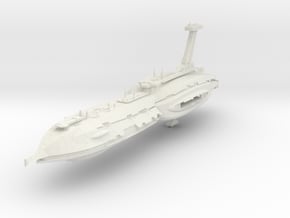 Providence-class carrier destroyer in White Natural Versatile Plastic