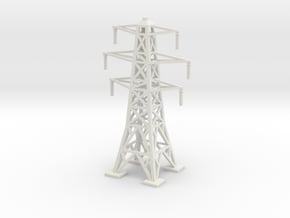 Transmission Tower 1/144 in White Natural Versatile Plastic